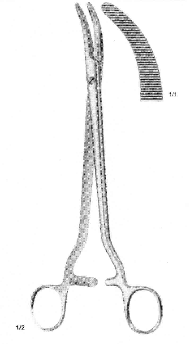 HEMOSTATİK KLEMP DÜZ 24CM